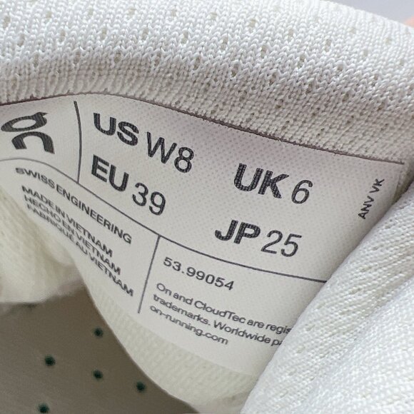 On Cloudtrax Hiking Boot Sneaker Running Shoe Pink Rose/Ivory Womens US 8 - Picture 12 of 12